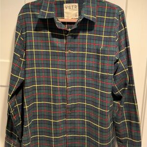 VSTR Men's Multicolor Plaid Casual Shirt